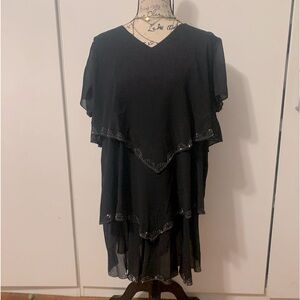 New with tags three tier dress with rhinestones